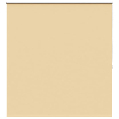 vidaXL Roller blind blackout 164,4x175 cm Fabric Width 160 cm beige
