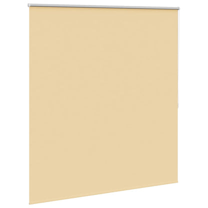 vidaXL Roller blind blackout 164,4x175 cm Fabric Width 160 cm beige