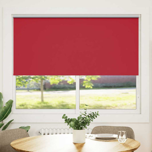 vidaXL Roller blind blackout 164,4x175 cm Fabric Width 160 cm red