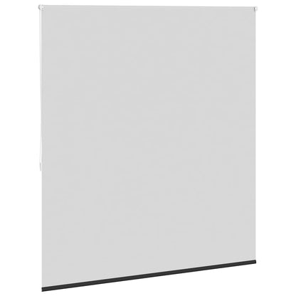 vidaXL Roller blind blackout 164,4x175 cm Fabric Width 160 cm black