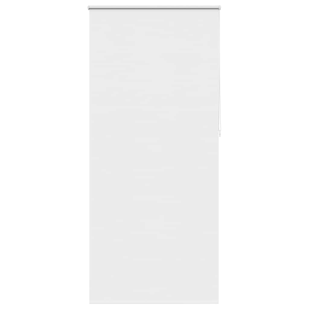 vidaXL Roller blind blackout 84,4x230 cm Fabric Width 80 cm white