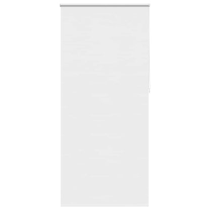 vidaXL Roller blind blackout 84,4x230 cm Fabric Width 80 cm white