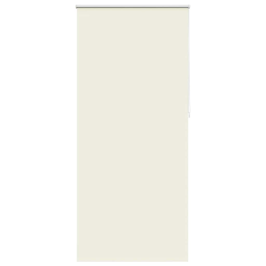 vidaXL Roller blind blackout 84,4x230 cm Fabric Width 80 cm off white