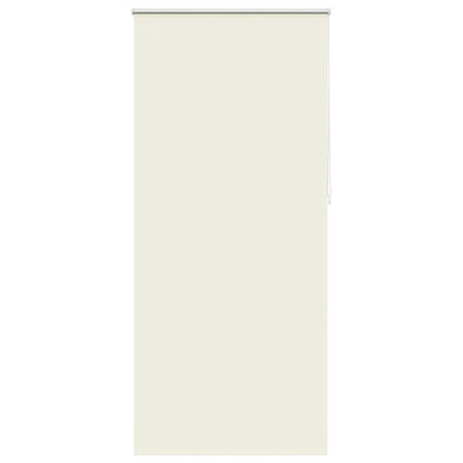 vidaXL Roller blind blackout 84,4x230 cm Fabric Width 80 cm off white