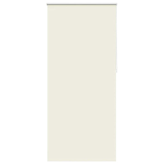 vidaXL Roller blind blackout 84,4x230 cm Fabric Width 80 cm off white