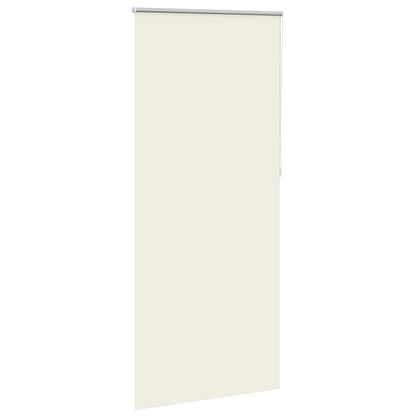 vidaXL Roller blind blackout 84.4x230 cm Fabric Width 80 cm off white
