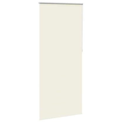 vidaXL Roller blind blackout 84,4x230 cm Fabric Width 80 cm off white