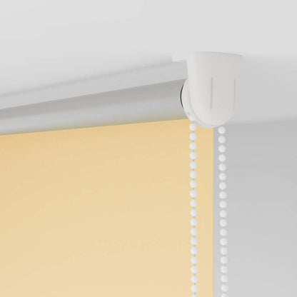 vidaXL Roller blind blackout 84,4x230 cm Fabric Width 80 cm beige