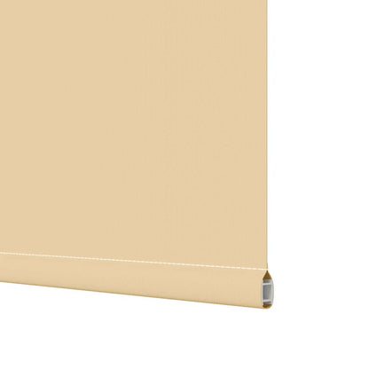 vidaXL Roller blind blackout 84,4x230 cm Fabric Width 80 cm beige