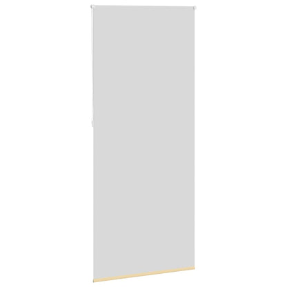 vidaXL Roller blind blackout 84,4x230 cm Fabric Width 80 cm beige