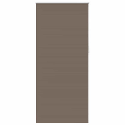 vidaXL Roller blind blackout 84.4x230 cm Fabric Width 80 cm coffee