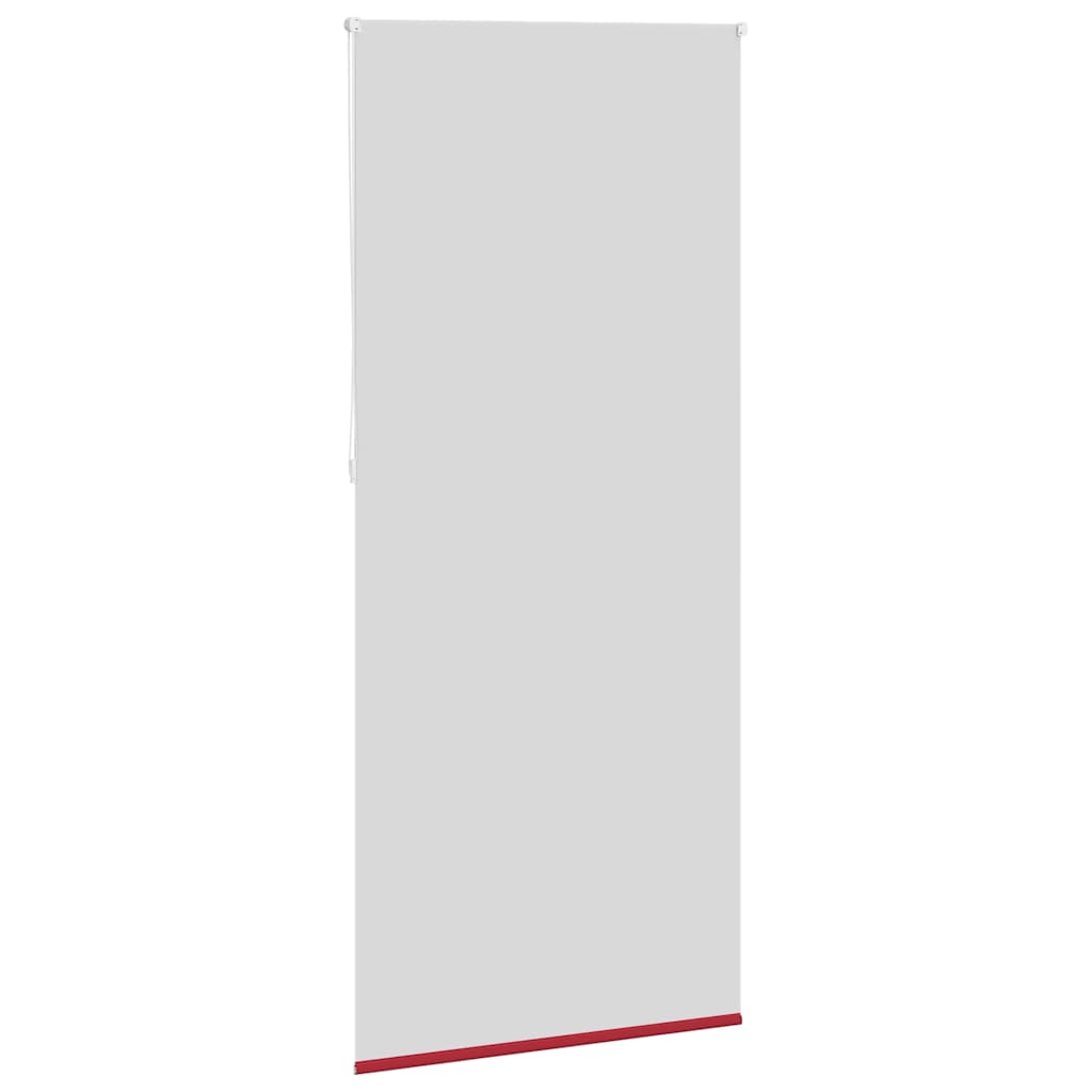 vidaXL Roller blind blackout 84.4x230 cm Fabric Width 80 cm red