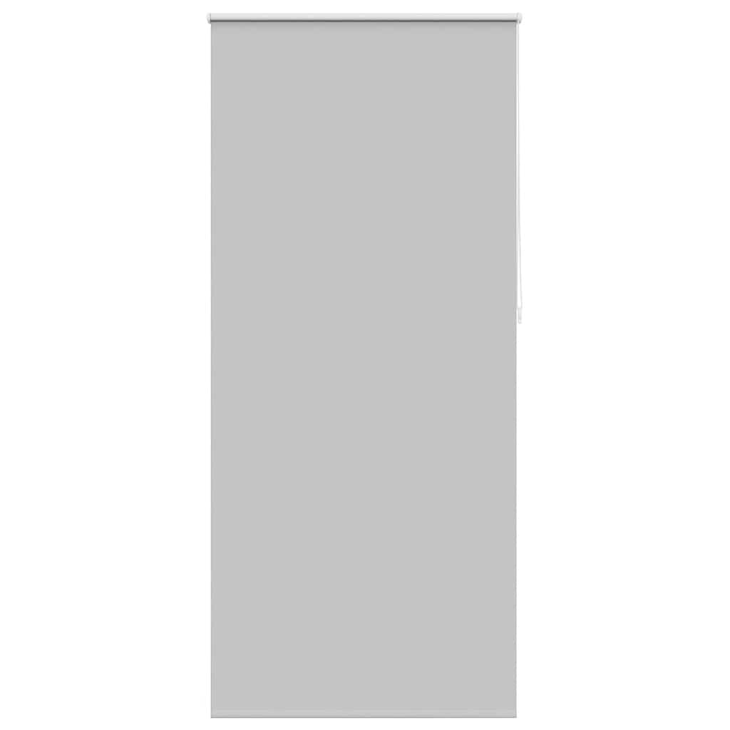 vidaXL Roller blind blackout 84.4x230 cm Fabric Width 80 cm grey