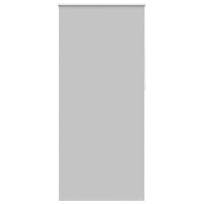 vidaXL Roller blind blackout 84.4x230 cm Fabric Width 80 cm grey