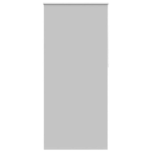 vidaXL Roller blind blackout 84.4x230 cm Fabric Width 80 cm grey