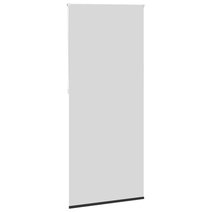 vidaXL Roller blind blackout 84,4x230 cm Fabric Width 80 cm black