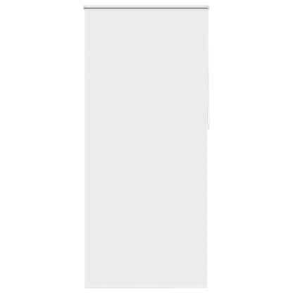 vidaXL Roller blind blackout 104,4x230 cm Fabric Width 100 cm white
