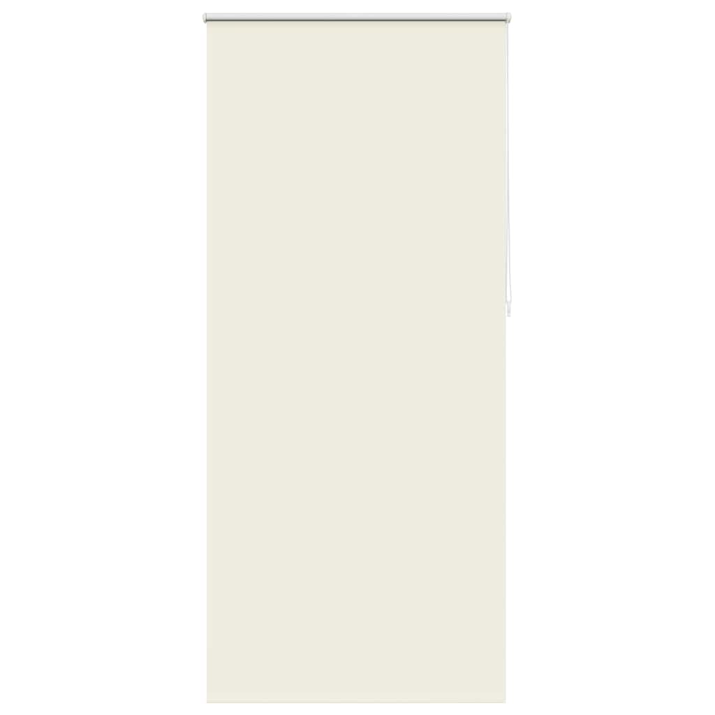 vidaXL Roller blind blackout 104.4x230cm Fabric Width 100cm off white