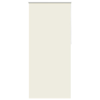 vidaXL Roller blind blackout 104.4x230cm Fabric Width 100cm off white