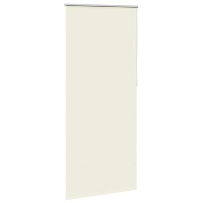 vidaXL Roller blind blackout 104.4x230 cm Fabric Width 100 cm off white