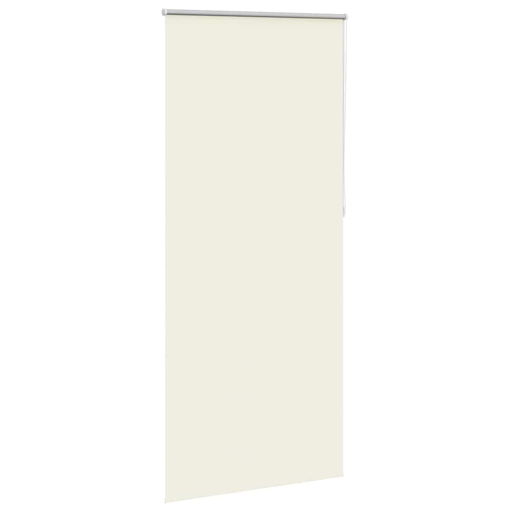 vidaXL Roller blind blackout 104.4x230cm Fabric Width 100cm off white