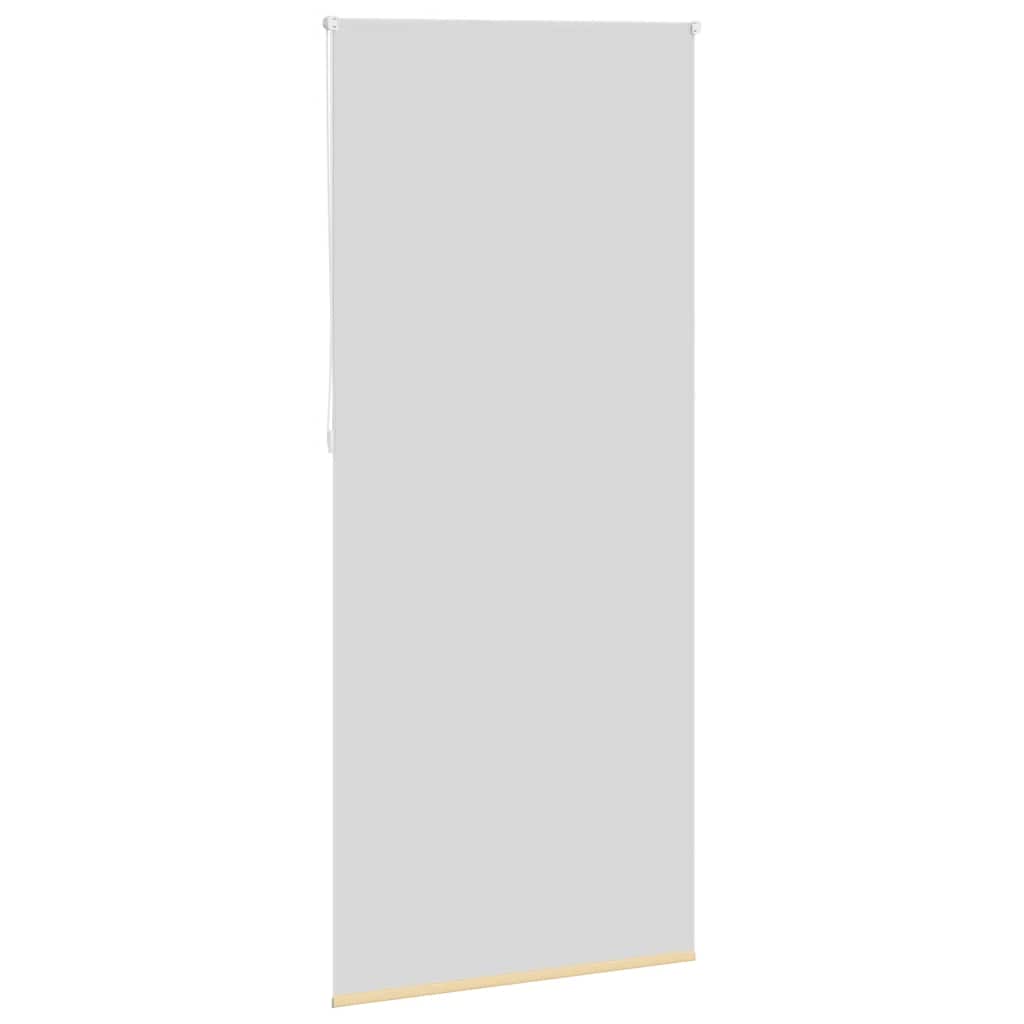 vidaXL Roller blind blackout 104,4x230 cm Fabric Width 100 cm beige