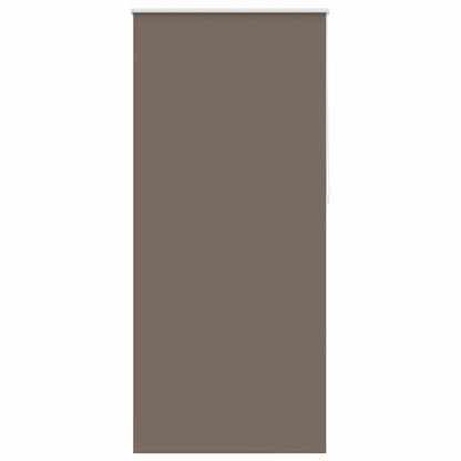 vidaXL Roller blind blackout 104.4x230 cm Fabric Width 100 cm coffee