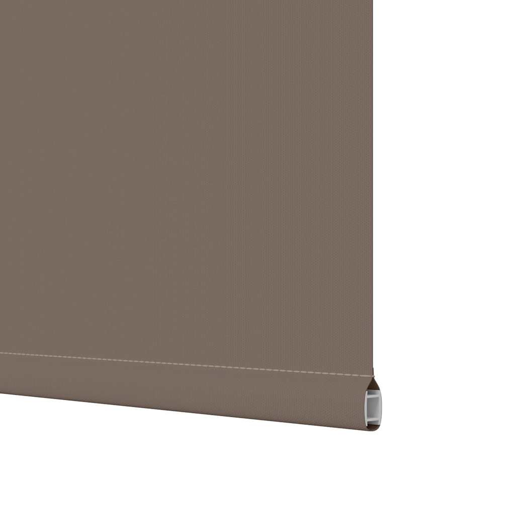 vidaXL Roller blind blackout 104,4x230 cm Fabric Width 100 cm coffee
