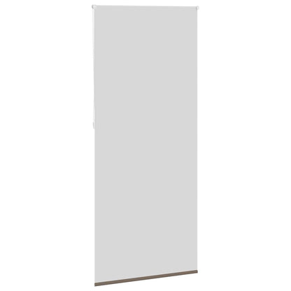 vidaXL Roller blind blackout 104,4x230 cm Fabric Width 100 cm coffee