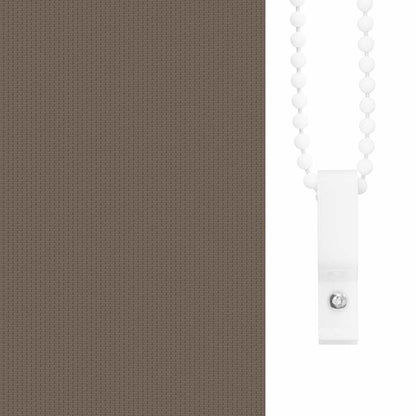 vidaXL Roller blind blackout 104,4x230 cm Fabric Width 100 cm coffee