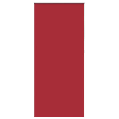 vidaXL Roller blind blackout 104.4x230 cm Fabric Width 100 cm red