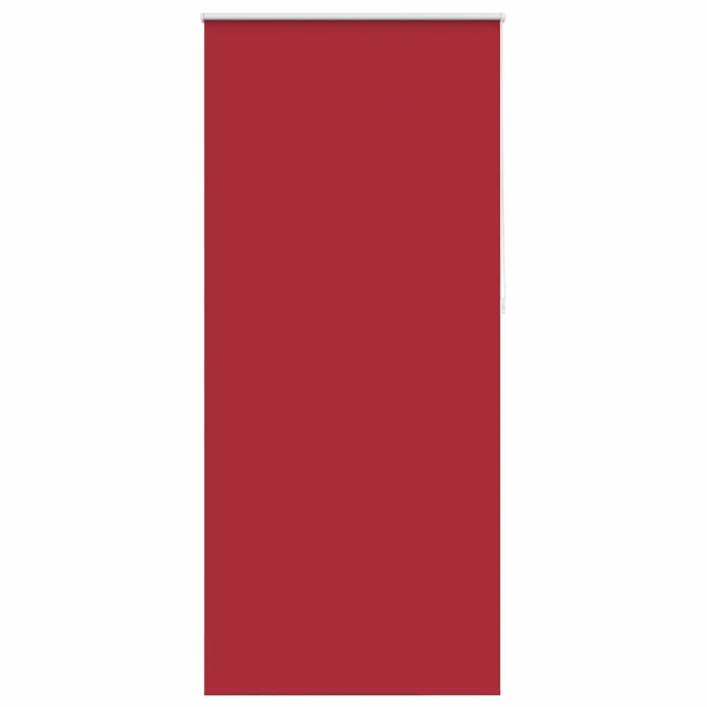 vidaXL Roller blind blackout 104,4x230 cm Fabric Width 100 cm red
