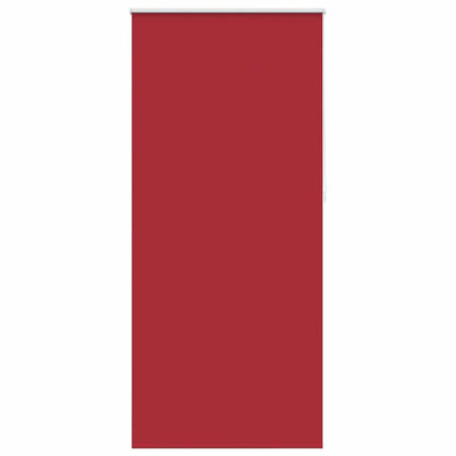 vidaXL Roller blind blackout 104,4x230 cm Fabric Width 100 cm red