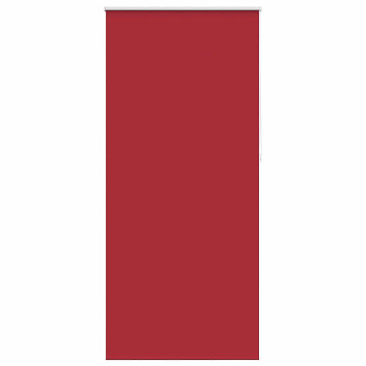 vidaXL Roller blind blackout 104,4x230 cm Fabric Width 100 cm red