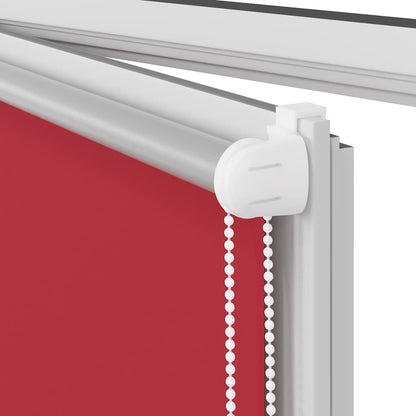 vidaXL Roller blind blackout 104,4x230 cm Fabric Width 100 cm red