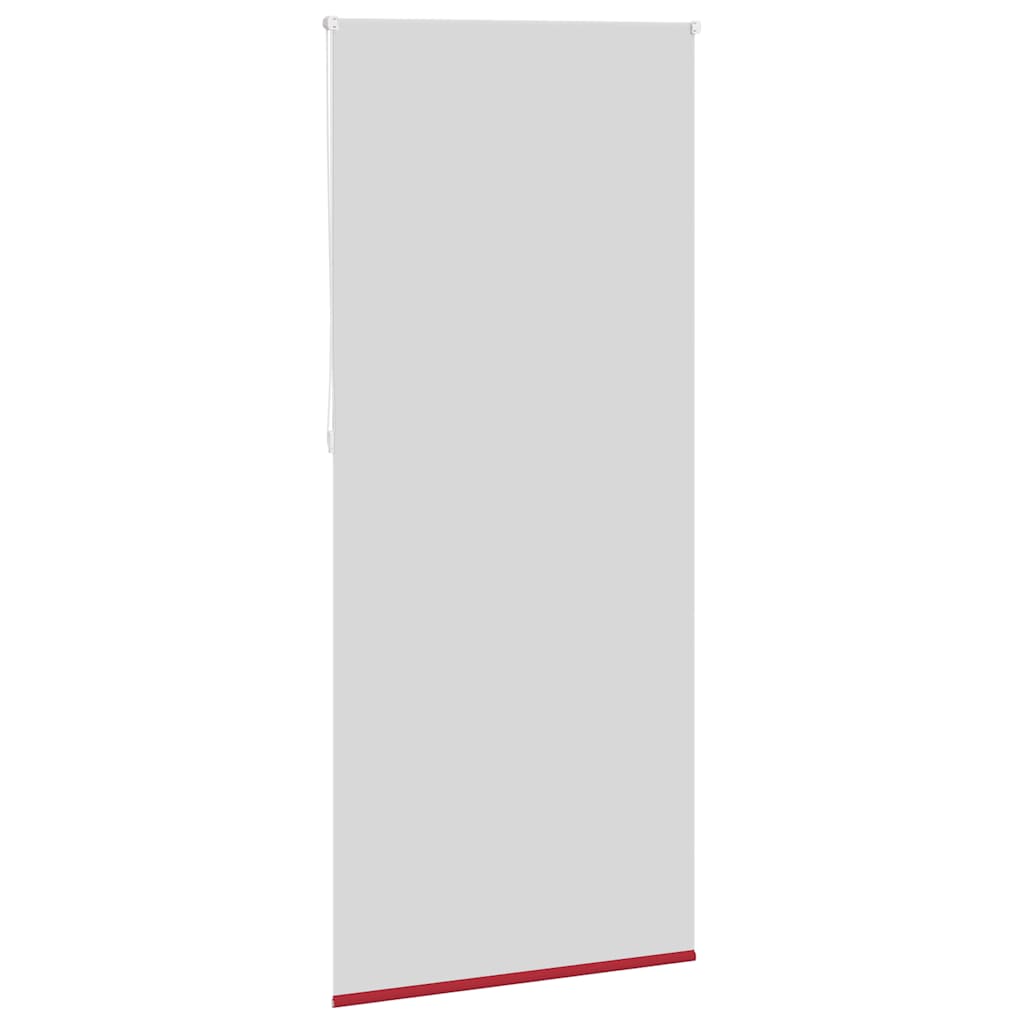 vidaXL Roller blind blackout 104,4x230 cm Fabric Width 100 cm red