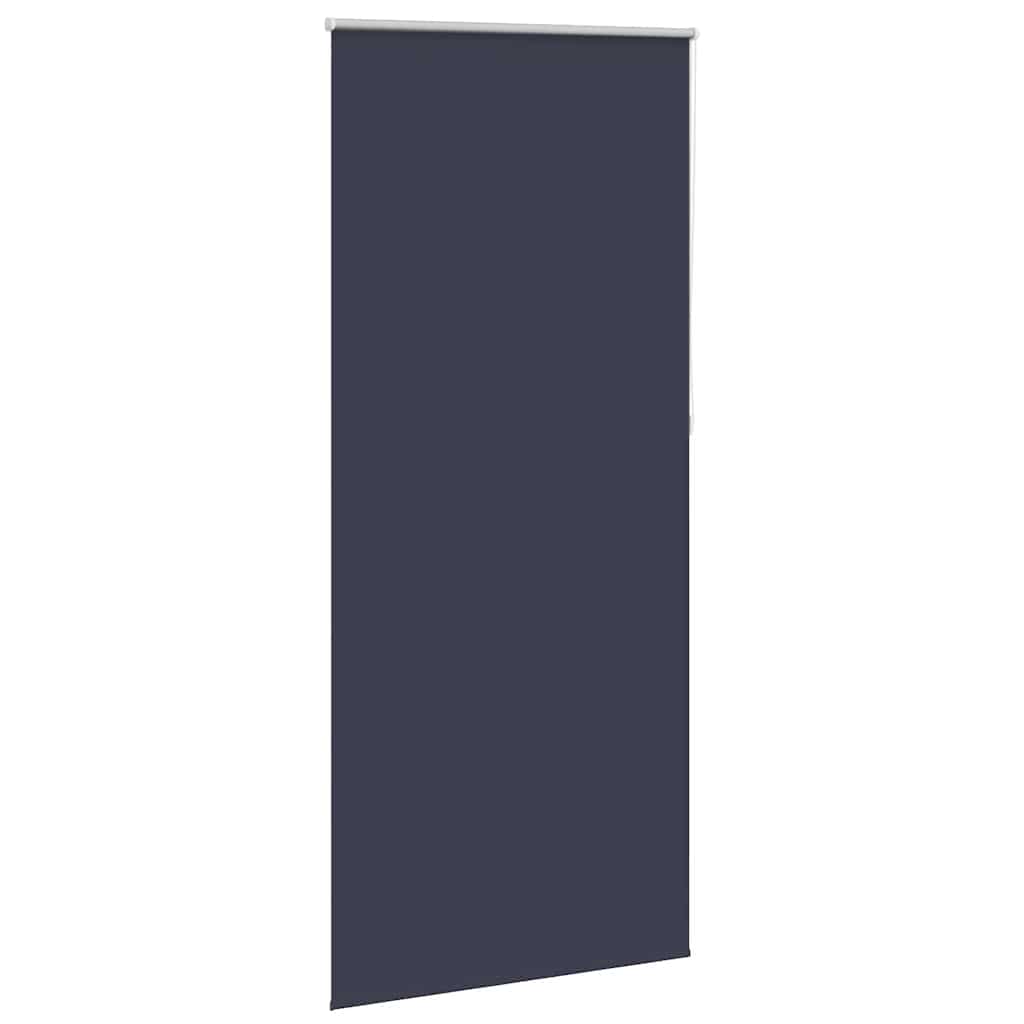 vidaXL Roller blind blackout 104,4x230 cm Fabric Width 100 cm marine