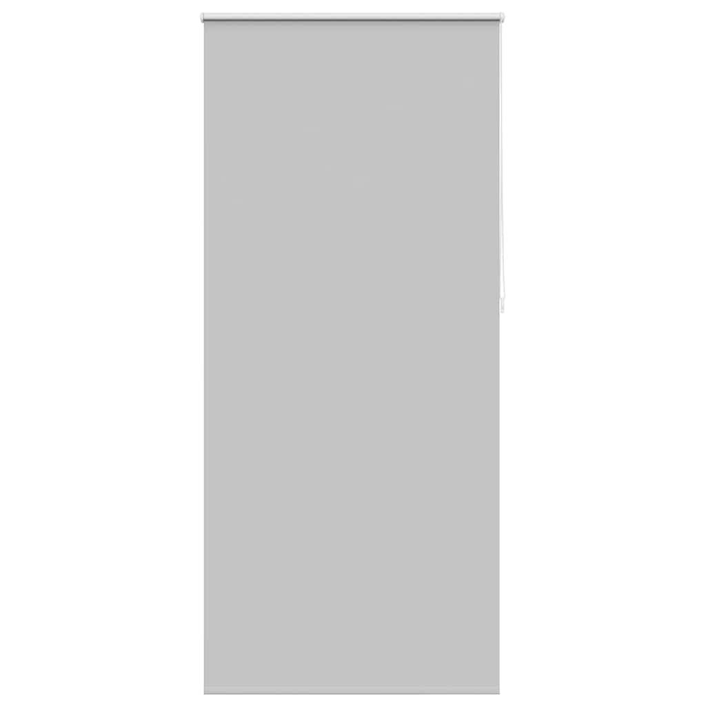 vidaXL Roller blind blackout 104,4x230 cm Fabric Width 100 cm grey