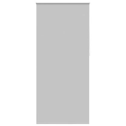 vidaXL Roller blind blackout 104,4x230 cm Fabric Width 100 cm grey
