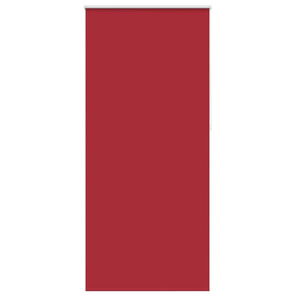 vidaXL Roller blind blackout 124.4x230 cm Fabric Width 120 cm red