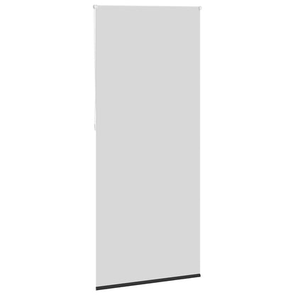 vidaXL Roller blind blackout 124,4x230 cm Fabric Width 120 cm black