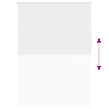 vidaXL Roller blind blackout 144.4x230 cm Fabric Width 140 cm white