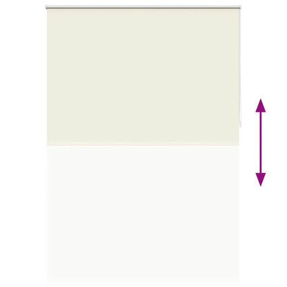 vidaXL Roller blind blackout 144.4x230 cm Fabric Width 140 cm off white
