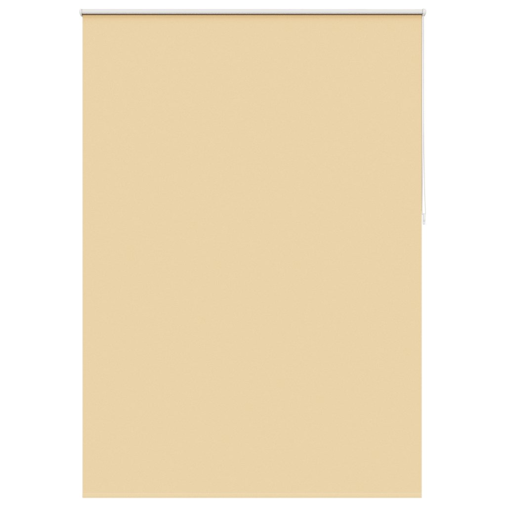 vidaXL Roller blind blackout 144,4x230 cm Fabric Width 140 cm beige