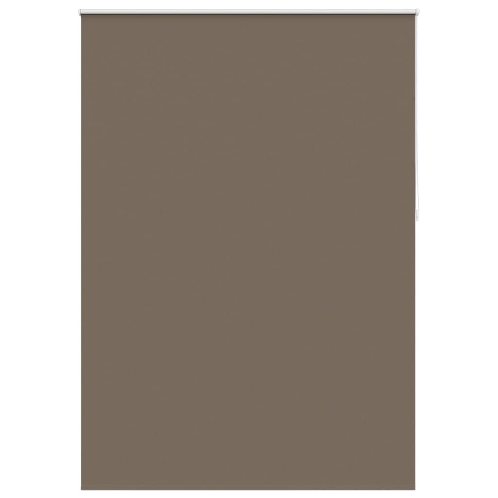 vidaXL Roller blind blackout 144.4x230 cm Fabric Width 140 cm coffee