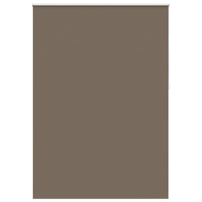 vidaXL Roller blind blackout 144.4x230 cm Fabric Width 140 cm coffee