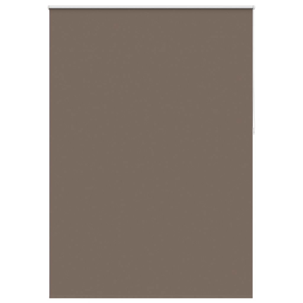 vidaXL Roller blind blackout 144,4x230 cm Fabric Width 140 cm coffee