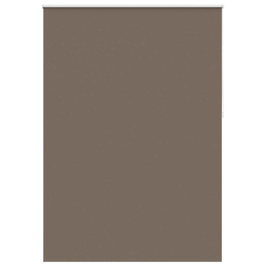 vidaXL Roller blind blackout 144,4x230 cm Fabric Width 140 cm coffee