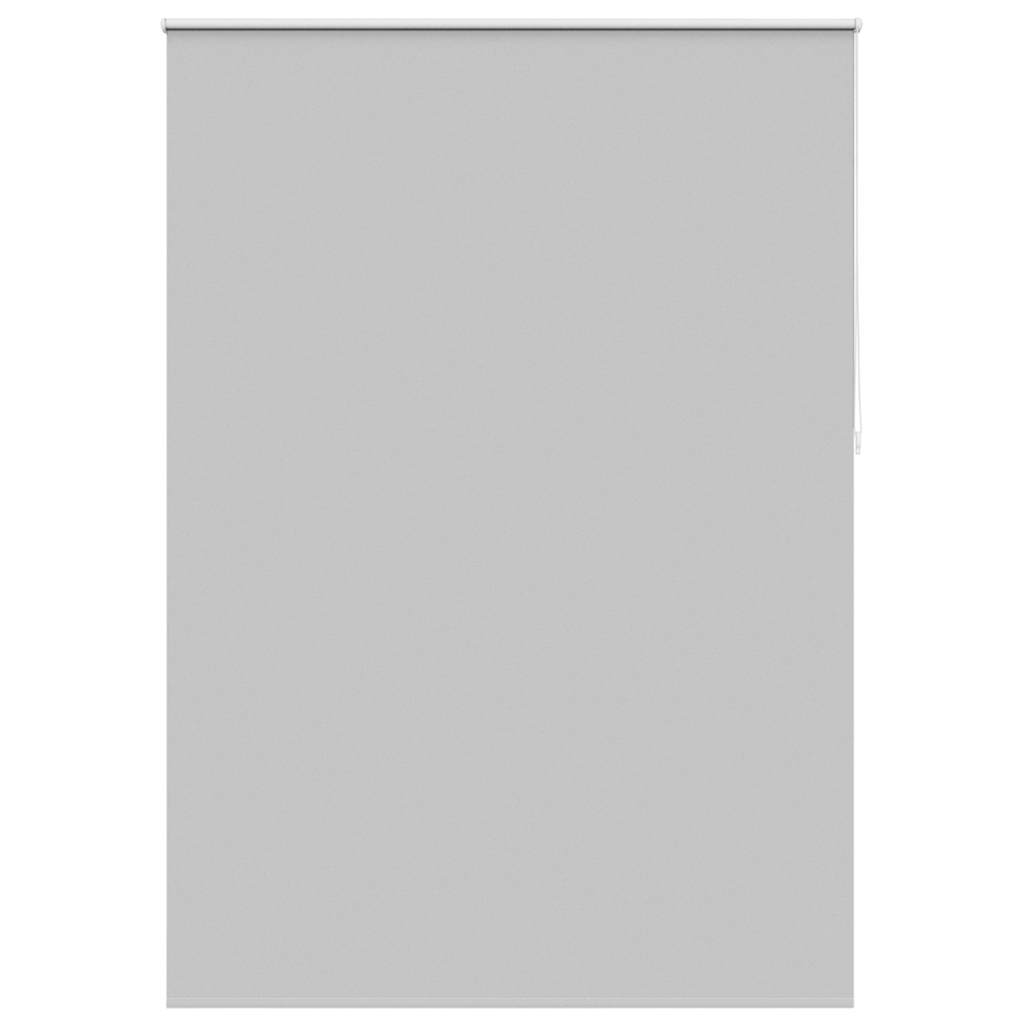 vidaXL Roller blind blackout 144,4x230 cm Fabric Width 140 cm grey