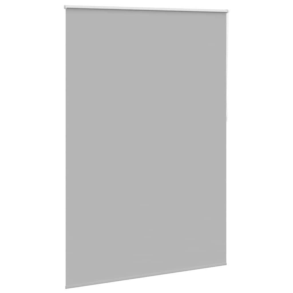 vidaXL Roller blind blackout 144,4x230 cm Fabric Width 140 cm grey